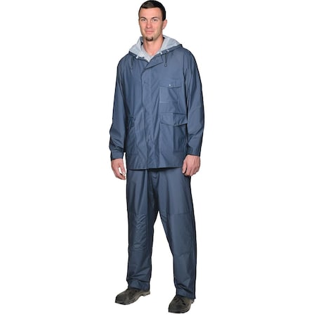 Gemplers Sugar River by Gemplers Rain Jacket and Bibs, PVC-on-Nylon 167461-RSLG